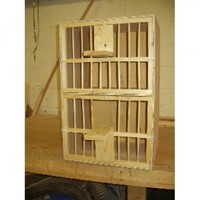 Natural (Double Perch) Nest Boxes £35 per box, (this is a set of 2)